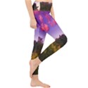 Purple Afternoon Lightweight Velour Classic Yoga Leggings View4