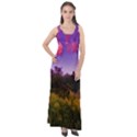 Purple Afternoon Sleeveless Velour Maxi Dress View1