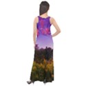 Purple Afternoon Sleeveless Velour Maxi Dress View2