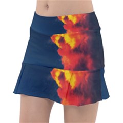 Ominous Clouds Tennis Skirt