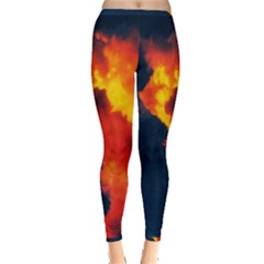 Ominous Clouds Inside Out Leggings