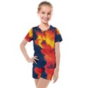 Ominous Clouds Kids  Mesh Tee and Shorts Set View1