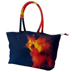 Ominous Clouds Canvas Shoulder Bag