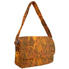 Yellow Sunflower Courier Bag by okhismakingart