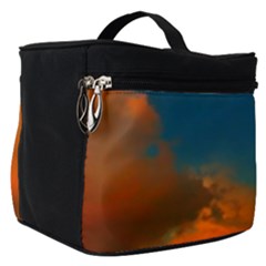 Orange And Blue Sky Make Up Travel Bag (small)