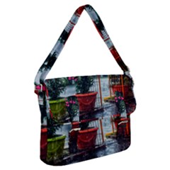 Rainy Day Buckle Messenger Bag by okhismakingart