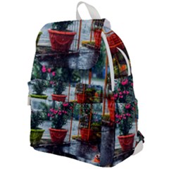 Rainy Day Top Flap Backpack by okhismakingart