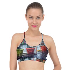 Rainy Day Basic Training Sports Bra by okhismakingart