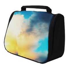 Pale Clouds Full Print Travel Pouch (small)