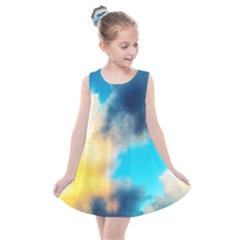 Pale Clouds Kids  Summer Dress