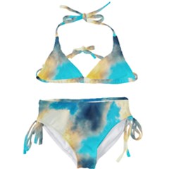 Pale Clouds Kids  Classic Bikini Set