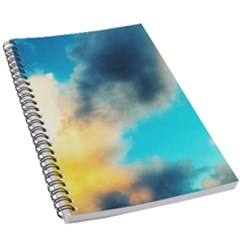 Pale Clouds 5 5  X 8 5  Notebook