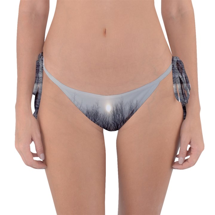 Foggy Forest Reversible Bikini Bottom