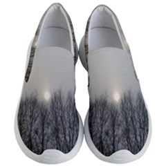 Foggy Forest Women s Lightweight Slip Ons by okhismakingart