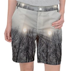 Foggy Forest Pocket Shorts by okhismakingart