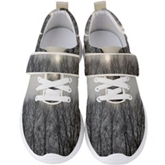 Foggy Forest Men s Velcro Strap Shoes by okhismakingart