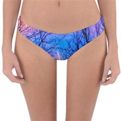 Pastel Plane Take-off Reversible Hipster Bikini Bottoms by okhismakingart