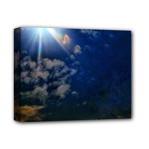 Sunny Day Deluxe Canvas 14  X 11  (stretched) by okhismakingart