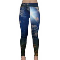 Sunny Day Classic Yoga Leggings by okhismakingart