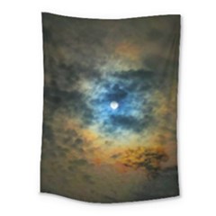 Rainbow Sun Medium Tapestry by okhismakingart