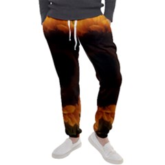 Single Sunflower Men s Jogger Sweatpants by okhismakingart