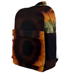 Single Sunflower Classic Backpack by okhismakingart