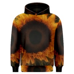 Single Sunflower Men s Overhead Hoodie by okhismakingart