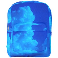 Deep Blue Clouds Full Print Backpack by okhismakingart