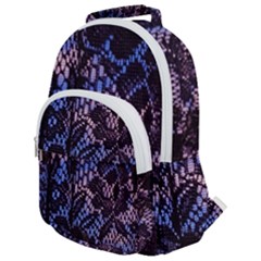 Sky And Curtains Rounded Multi Pocket Backpack