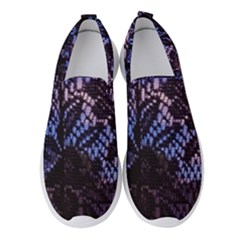 Sky And Curtains Women s Slip On Sneakers