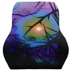 Rainbow Moon And Locust Tree Car Seat Back Cushion 