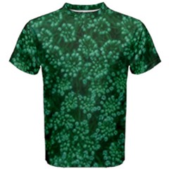 Green Queen Anne s Lace (up Close) Men s Cotton Tee by okhismakingart