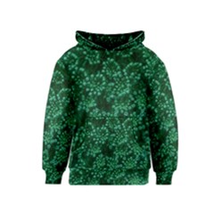 Green Queen Anne s Lace (up Close) Kids  Pullover Hoodie by okhismakingart