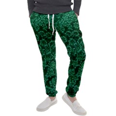 Green Queen Anne s Lace (up Close) Men s Jogger Sweatpants by okhismakingart