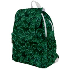 Green Queen Anne s Lace (up Close) Top Flap Backpack