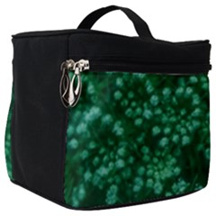 Green Queen Anne s Lace (up Close) Make Up Travel Bag (big)