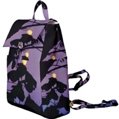 Moon And Catalpa Tree Buckle Everyday Backpack