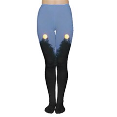 Tree And Moon Tights by okhismakingart