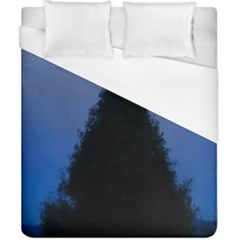 Tree And Moon Duvet Cover (california King Size) by okhismakingart