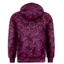 Dark Pink Queen Anne s Lace (Up Close) Men s Pullover Hoodie View2