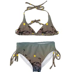 Moon And Thistle Kids  Classic Bikini Set by okhismakingart