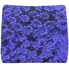 Blue Queen Anne s Lace (up Close) Seat Cushion