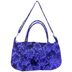 Blue Queen Anne s Lace (up Close) Removal Strap Handbag