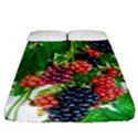 Blackberries Fitted Sheet (California King Size) View1