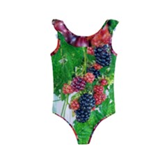 Blackberries Kids  Frill Swimsuit