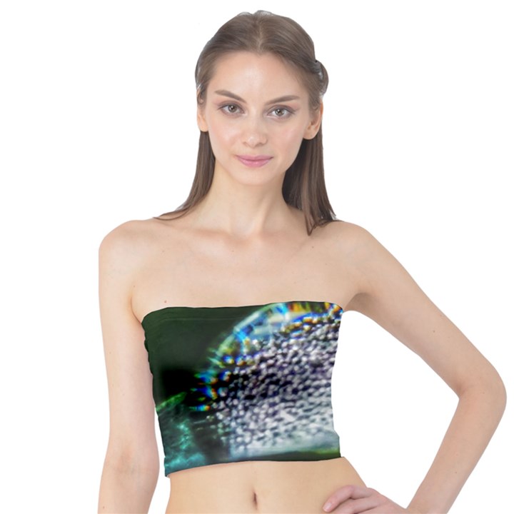 Rainbow Water Droplet Tube Top