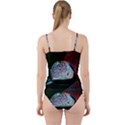 Rainbow Water Droplet Cut Out Top Tankini Set View2