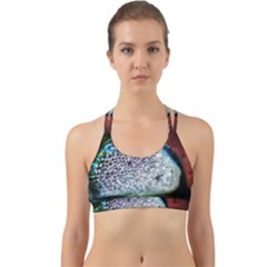 Rainbow Water Droplet Back Web Sports Bra by okhismakingart