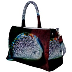 Rainbow Water Droplet Duffel Travel Bag