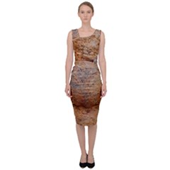 Shell Fossil Ii Sleeveless Pencil Dress by okhismakingart